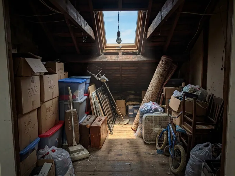 Decades of clutter cleared out and documented — before
